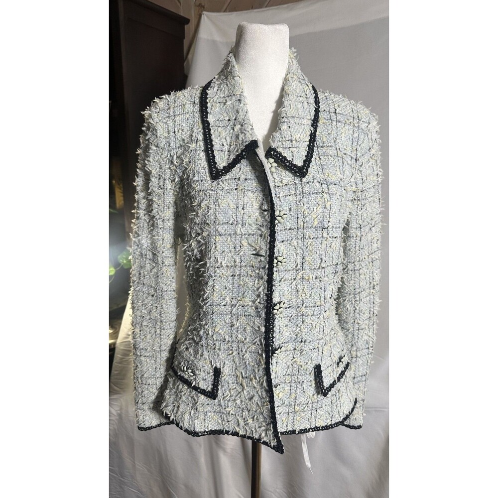 St. John Couture Collection Tweed Jacket Sz. 8
